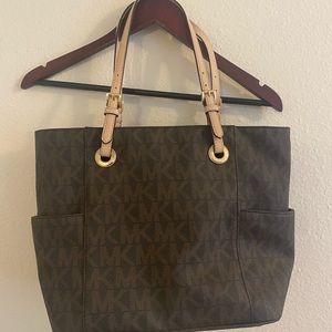 Michael Kors Monogram Tote Bag